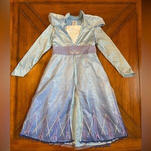 Disney Store Frozen 2 Princess Elsa Traveling Outfit – Blue & Purple Costume ❄️✨